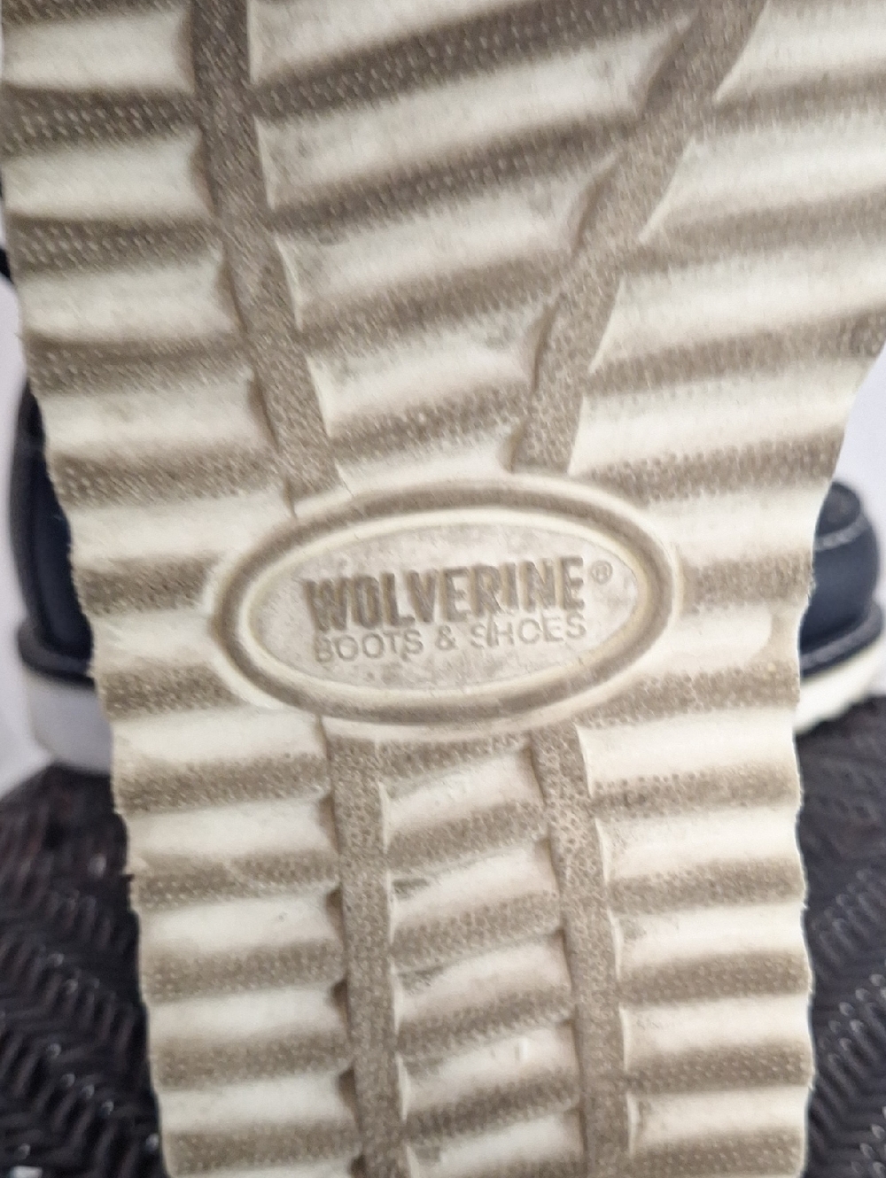 Men Wolverine Wedge Moc-Toe 6" Work Boot Steel Toe W08152 Black Men Size 10.5 M - Picture 13 of 14